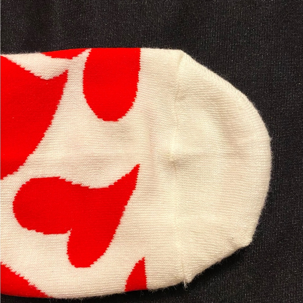 Charming Red Heart Patterned Socks | Keep love in the air with your feet - Picture 6 of 9